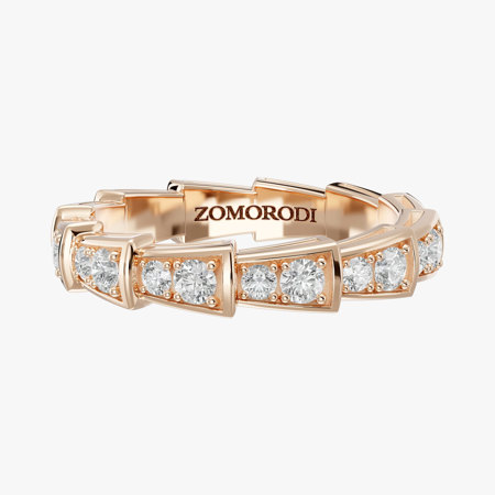  Winding Diamond Ring (Slim)